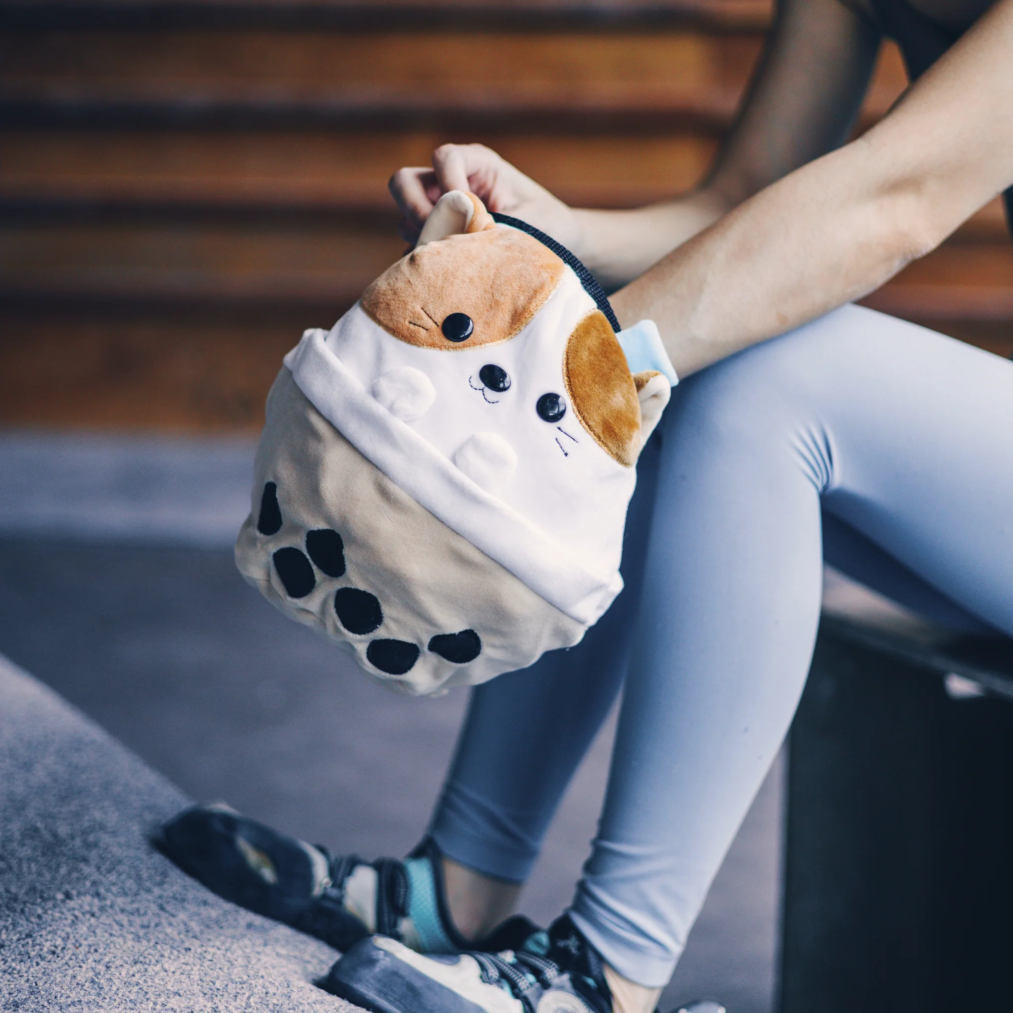 Boba Cat Chalk Bag - Image 4